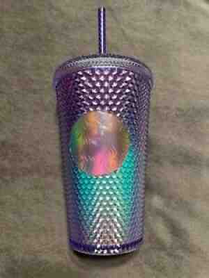 Starbucks Summer 2021 Blue Purple Ombre Mermaid Studded 16oz GRANDE Tumbler - Sold on eBay Oct 06, 2021 for $30.00