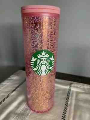 NEW Starbucks Holiday 2020 16oz Pink Multi Bubble Hot Tumbler Cup Christmas - Sold on eBay Oct 05, 2021 for $20.50