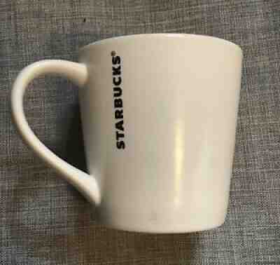 Starbucks Coffee 2011 Demi Demitasse 3oz Espresso Matte White Cup Mug Gray Text - Sold on eBay Oct 05, 2021 for $5.50
