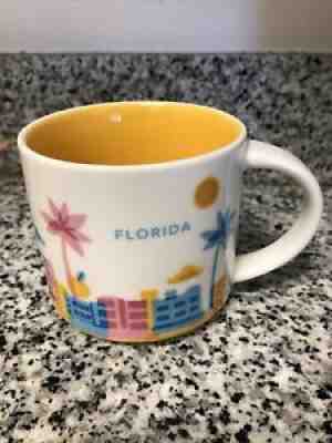 Starbucks Mug Florida You Are Here Collector Series Coffee Cup 14 oz - Sold on eBay Oct 03, 2021 for $6.99