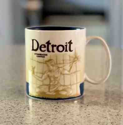 Detroit Starbucks Global Icon Collector Series Mugs - Sold on eBay Sep 29, 2021 for $9.99
