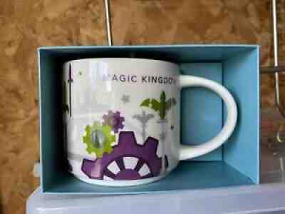 Starbucks - Disney Magic Kingdom - You Are Here - Collectible Mug - Retired - Sold on eBay Oct 03, 2021 for $30.00