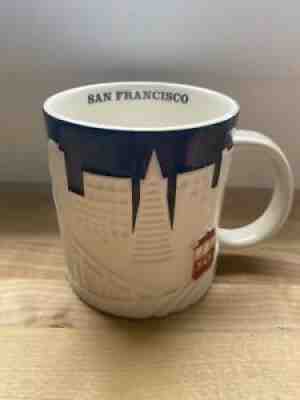 Starbucks 2012 3D San Francisco Relief Collector Series Mug Cup Cable Car - Sold on eBay Sep 30, 2021 for $18.80