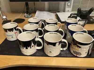Starbucks Relief Series LOT Black and White City Skyline Mug (Capital Cities ) - Sold on eBay Sep 14, 2021 for $450.00