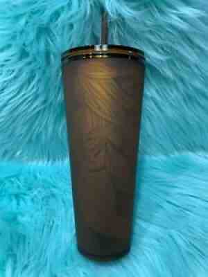 The First Starbucks Pike Place Amber Siren Soft Touch Plastic Cold Cup 24 oz NIB - Sold on eBay Oct 03, 2021 for $250.00