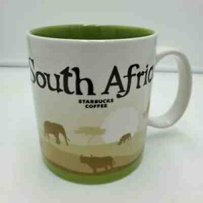 Starbucks South Africa Icon Mug Big Five Lion Fauna Coffee Cup Retired New Mark - Sold on eBay Jul 21, 2021 for $249.99
