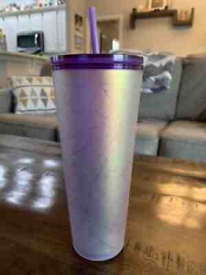 NEW Starbucks Halloween 2021 Purple and Frosted White Spiderweb Tumbler 24oz - Sold on eBay Sep 28, 2021 for $202.50
