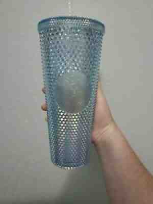 Rare/HTF Starbucks Indonesia Venti Icy Blue Studded Tumbler - Sold on eBay Aug 22, 2021 for $200.00