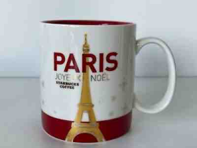 Starbucks Coffee 2010 XMAS Collection PARIS Mug 16 Oz - JOYEUX NOEL RARE HTF - Sold on eBay Sep 15, 2021 for $200.00