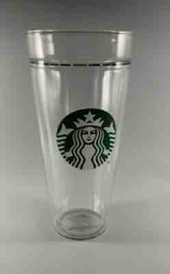 starbucks 20oz glass mug cup tumbler missing top / straw 2016 genuine nice - Sold on eBay Oct 13, 2021 for $200.00