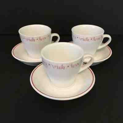 3 Starbucks Coffee Espresso, Demitasse Cups & Saucers * LOVE * JOY * WISH * - Sold on eBay Oct 07, 2021 for $7.49