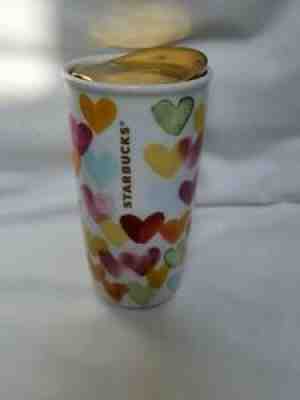 Starbucks Heart Love Valentine Ceramic Tall Coffee Mug 2015 - Sold on eBay Sep 27, 2021 for $10.00
