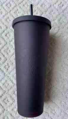 NEW HTF Starbucks Tumbler 24oz Halloween 2019 Matte Plum Black Cherry - Sold on eBay Oct 20, 2021 for $225.00