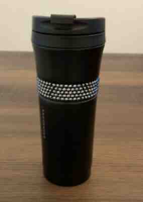Starbucks Stainless Steel Tumbler Matte Black 16 Oz Swarovski Crystals Gift Box - Sold on eBay Oct 19, 2021 for $220.00