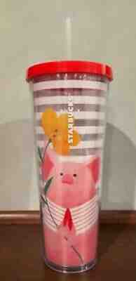 Starbucks Pig Tumbler Brand New Rare NWOT 2019 - Sold on eBay Oct 01, 2021 for $450.00