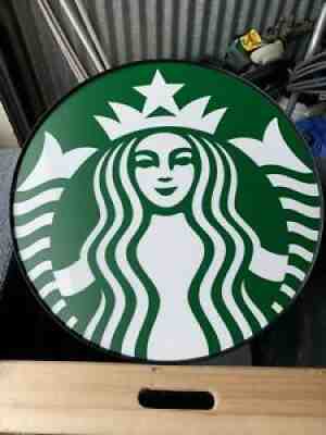 Genuine Starbucks Lighted Siren Sign - Sold on eBay Oct 17, 2021 for $177.50