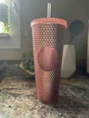 Starbucks OG Rose Gold Studded Venti Tumbler 24 oz *NEW* - Sold on eBay Sep 11, 2021 for $175.00