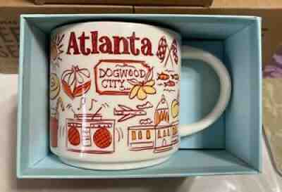 Starbucks Been There Series Atlanta V1 Error Mug. New but no SKU. - Sold on eBay Sep 30, 2021 for $175.00