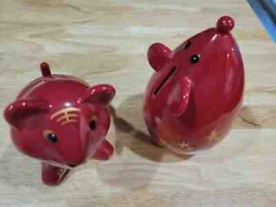 2009 And 2007 Starbucks Chinese Banks Tiger And Mouse - Sold on eBay Oct 08, 2021 for $171.50