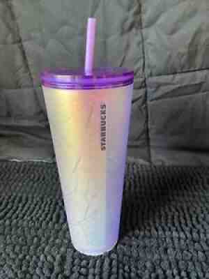 Starbucks 2021 purple and white spiderweb halloween tumbler 24oz - Sold on eBay Sep 21, 2021 for $170.00