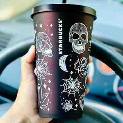 Starbucks Halloween 2019 purple skull cup / tumbler. Free 2-day US shipping! - Sold on eBay Oct 19, 2021 for $167.50