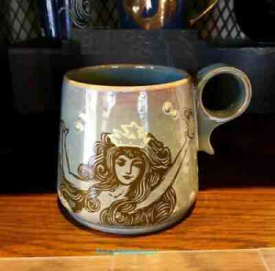 etro 2015 Anniversary Starbucks Slate Blue Ceramic Mug Nymph 12oz/355ml - Sold on eBay Oct 12, 2021 for $165.99