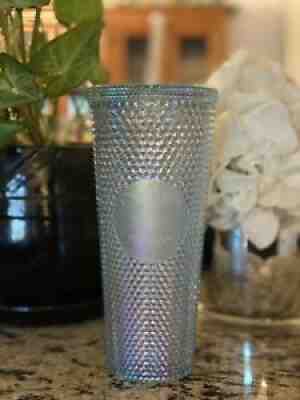 Icy White Venti Studded Tumbler