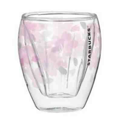 Starbucks SAKURA 2019 double wall glass 237ml limited - Sold on eBay Oct 25, 2021 for $201.18