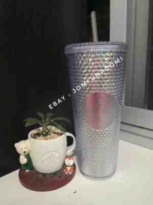 Starbucks Norway 2020 Studded Iridescent Unicorn Sparkle Venti Tumbler 24 oz.Cup - Sold on eBay Oct 22, 2021 for $160.00