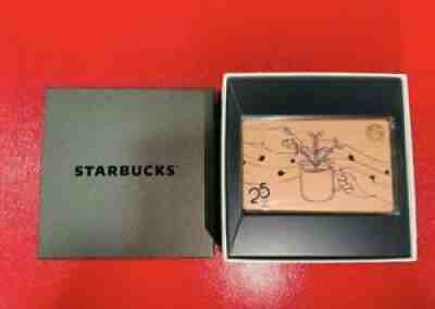 Starbucks Japan 25th Anniversary Special Edition Card Unscratched Unused - Sold on eBay Aug 05, 2021 for $158.99