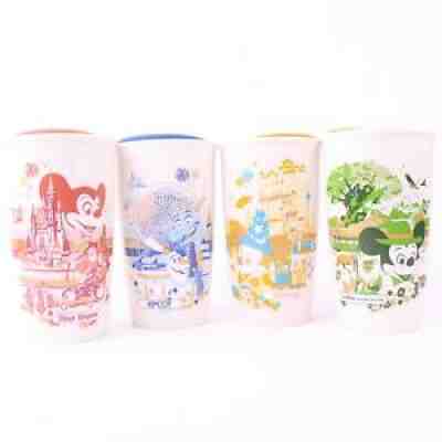 Walt Disney World 50th Anniversary Starbucks Ceramic Tumbler Set - Sold on eBay Oct 19, 2021 for $154.99