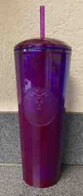 Starbucks Fall Collection 2021 Purple Edge Glow Dome Cup Tumbler - Sold on eBay Oct 25, 2021 for $20.00