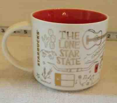Starbucks 2018 Mug Texas Lone Star State Been There Series Christmas 14 oz Gold - Sold on eBay Oct 20, 2021 for $29.99