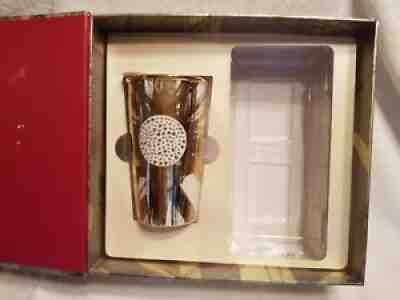 Starbucks Gold Swarovski Ceramic Tumbler 12oz 2014 30th Anniversary NIB / NWT - Sold on eBay Sep 24, 2021 for $150.00