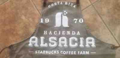 Starbucks Apron HACIENDA ALSACIA - Sold on eBay Sep 27, 2021 for $150.00