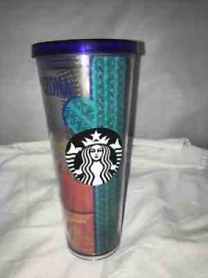 Rare 2014 Arizona Starbucks 24 oz Venti Double-wall tumbler Exc. NO STRAW - Sold on eBay Oct 18, 2021 for $150.00