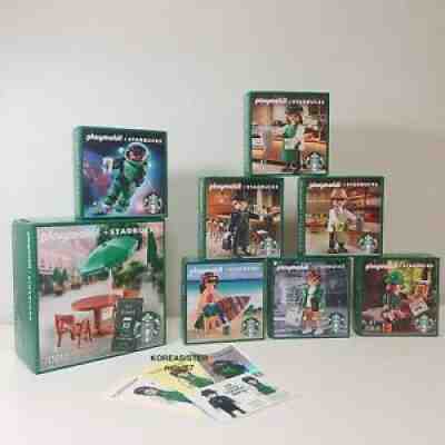[PLAYMOBIL x STARBUCKS KOREA]2021 Figure CARD SET Limited Edition DHL SHIPPING - Sold on eBay Nov 05, 2021 for $250.00