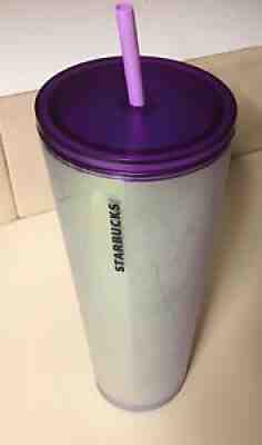 Starbucks Halloween 2021 Purple and Frosted White Spiderweb Tumbler 24oz - Sold on eBay Sep 20, 2021 for $140.00