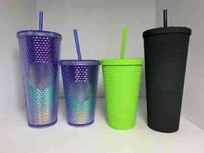 Starbucks Rare HTF Set Of 4 Studded Tumblers NEW Fall 2021 Green Black Mermaid - Sold on eBay Aug 31, 2021 for $137.50