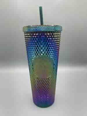 BRAND NEW Starbucks Oil Slick Studded Tumbler (Indonesia) Venti 2021 - Sold on eBay Oct 22, 2021 for $124.99