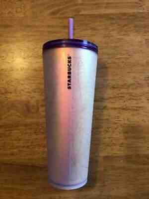 Starbucks Halloween 2021 Purple and Frosted White Spiderweb Tumbler 24oz - Sold on eBay Sep 21, 2021 for $119.99