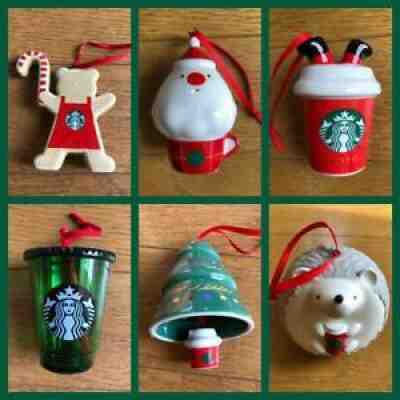 STARBUCKS Japan Christmas Ornament Holiday 2019 6 Complete Set - Sold on eBay Nov 05, 2021 for $123.00