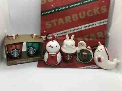 Starbucks Japan Holiday Christmas 2021 Ornament Set With Bag - Sold on eBay Nov 07, 2021 for $100.00