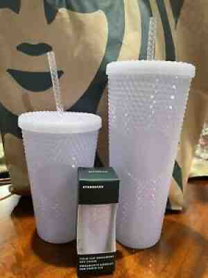 NWT Starbucks Holiday 2021 Icy White Venti, Grande & Ornament Tumbler Cup Xmas - Sold on eBay Nov 05, 2021 for $95.00