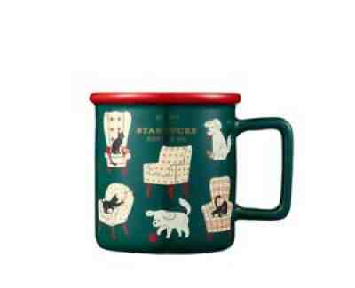 Starbucks Korea 2020 Holiday dog&cat mug 355ml - Sold on eBay Oct 13, 2021 for $89.99