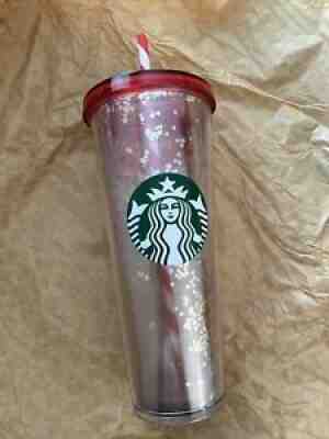 Starbucks Korea 2018 Limited Edition Holiday Siren Glitter Cold Cup 710ml Gold - Sold on eBay Oct 19, 2021 for $89.00