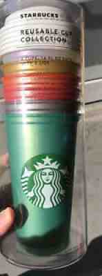 Starbucks - Reusable Hot Cups - 6 Pack - 2018 Holiday Colorful Cups Rare! - Sold on eBay Sep 24, 2021 for $79.99