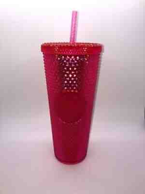Starbucks 2019 Holiday Neon Pink Studded Venti Tumbler Cup Limited Edition - Sold on eBay Sep 22, 2021 for $74.99