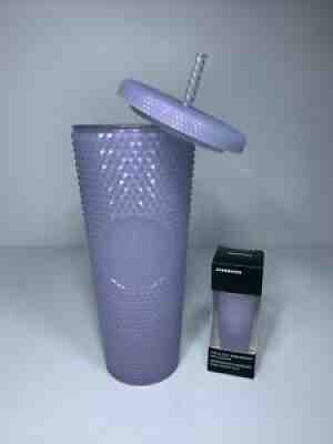 Starbucks 2021 Winter Holiday Icy lilac Bling Studded Cold Cup Tumbler 24oz New - Sold on eBay Nov 07, 2021 for $69.00