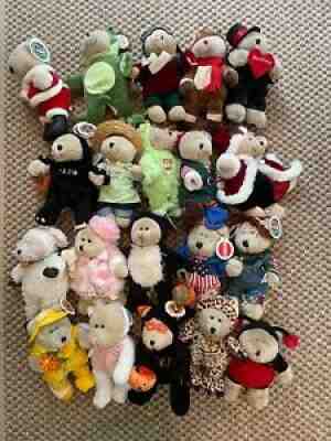 LOT OF 20 STARBUCKS BEARISTA BEARS Christmas Halloween Plush Early 2000s TAGS - Sold on eBay Oct 26, 2021 for $99.99